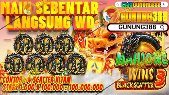 SCATTER HITAM : SITUS SLOT GACOR HARI INI MAHJONG MUDAH MENANG. 